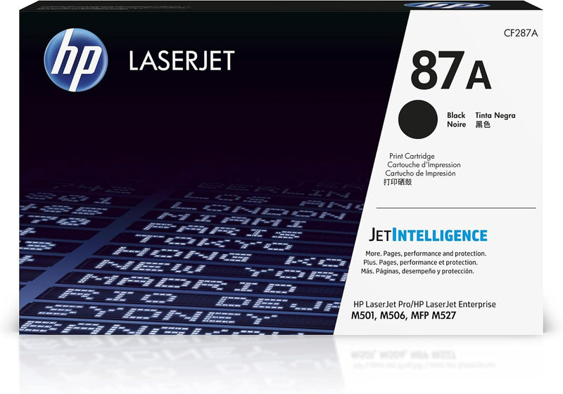 HP CF287A 87A Toner - Black LaserJet Cartridge — main product image