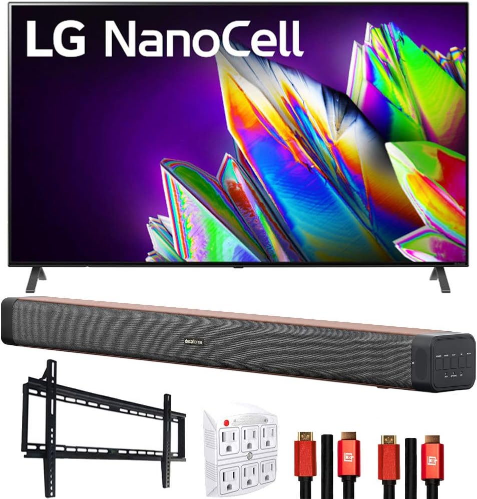 LG E2LG75NANO97 75" 8K NanoCell Smart TV Bundle