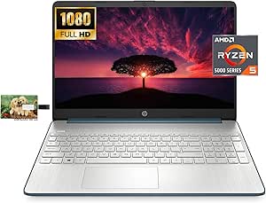 HP 15 Ryzen 5 Business Laptop 16GB RAM 512GB SSD — main product image