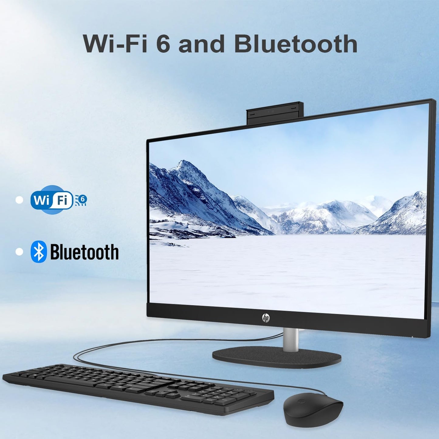 HP Core i7 27-inch Touch All-in-One Desktop