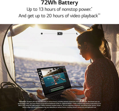 LG 14T90Q-K.AAB9U1 gram 2-in-1 Tablet Laptop