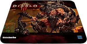 SteelSeries 67222 QcK Diablo III Barbarian Mouse Pad — main product image