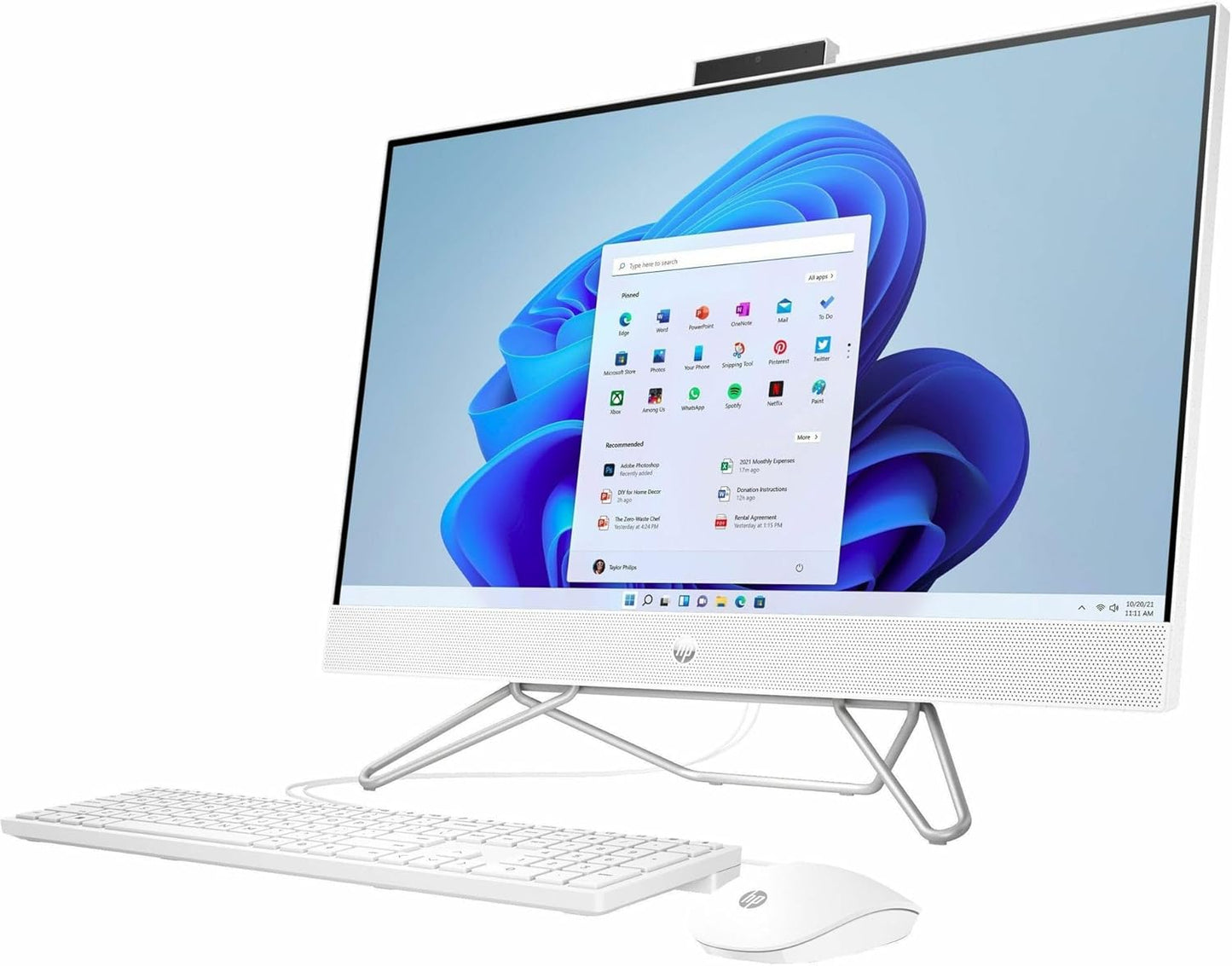 HP 27-cb0070 All-in-One Desktop PC Touchscreen Bundle