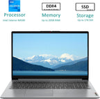 Lenovo Ideapad 1 Laptop: Celeron, 8GB RAM, 256GB SSD