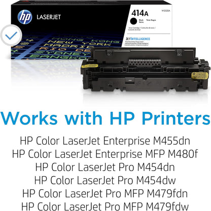 HP W2020A 414A Black LaserJet Toner Cartridge