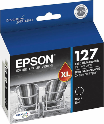 Epson T127120-S DURABrite Black Ink Cartridge