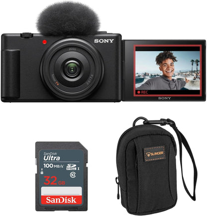 Sony ZV-1F Vlogging Camera Kit with 32GB SD Card