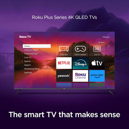 Roku 65R6A5R 65-Inch 4K QLED Smart TV - Dolby Vision