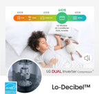 LG LW1022FVSM 10000 BTU Window Air Conditioner Smart Inverter WiFi