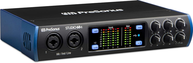 PreSonus Studio 68C USB-C Audio MIDI Interface — main product image