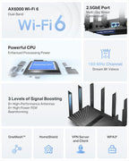 TP-Link Archer AX80 AX6000 WiFi 6 Router