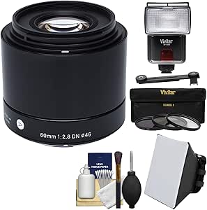 Sigma 60mm f/2.8 DN Art Lens Micro 4/3 Camera Kit