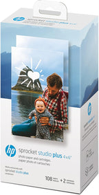 HP HPIS4X6C108 Sprocket Studio Plus 4x6 Photo Paper