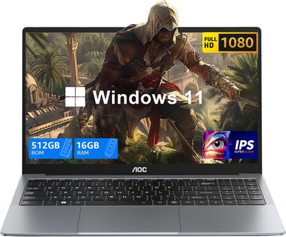 AOC AX15 15.6" FHD Gaming Laptop
