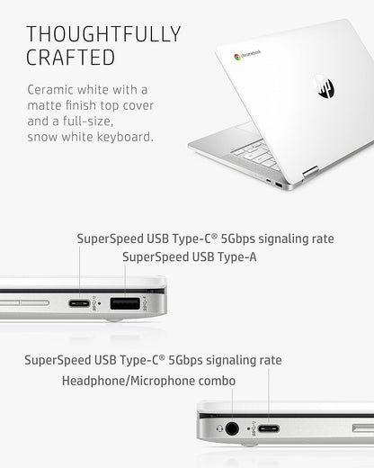 HP 14a-ca0050nr Chromebook x360 14" HD Touch Laptop