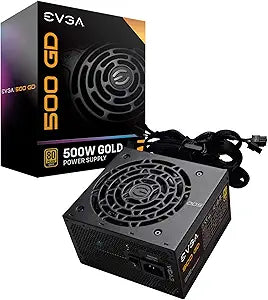 EVGA 500 GD 80+ Gold 500W Power Supply — main product image