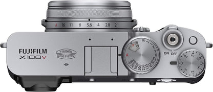 Fujifilm X100V Silver Digital Camera (Renewed)