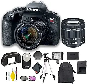 Canon 1894C002 EOS Rebel T7i DSLR 18-55mm Kit