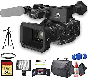 Panasonic 6PANAGUX180GP2 AG-UX180 4K Camcorder Bundle