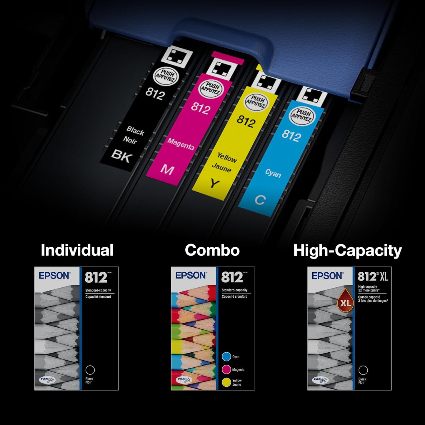 Epson T812XL420-S Yellow Ink Cartridge High Capacity