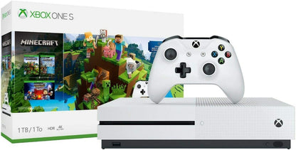 Microsoft 234-00506 Xbox One S 1TB Minecraft Bundle