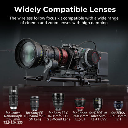 SmallRig 4296 Wireless Follow Focus Kit (Lite) Handwheel Controller