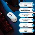HP M160 Wired Gaming Mouse with LED Lighting