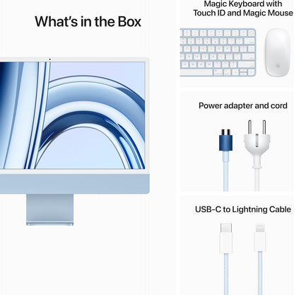 Apple MQRR3LL/A 24-inch iMac M3 All-in-One