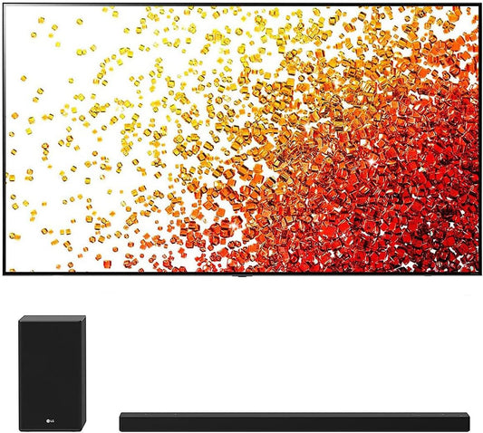 LG 65NANO90UPA 65-Inch 4K TV with SP9YA Soundbar (Used)