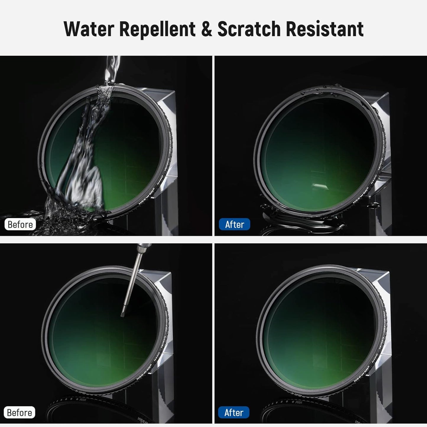 Neewer NW SERIES S 49mm Variable ND Filter ND3-ND1000