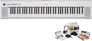 Yamaha NP32WH KIT 76-Key Digital Piano White — main product image