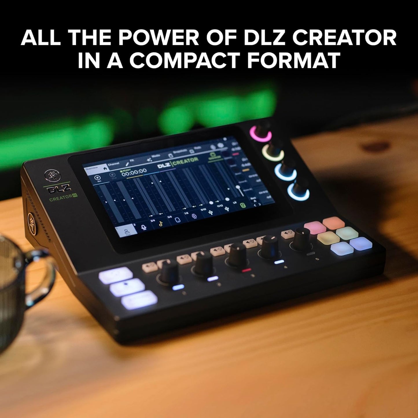 Mackie 2055428-00 DLZ Creator XS Digital Mixer Podcast