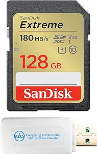 SanDisk 128GB_SD_Extreme_R6 Extreme SD Card Bundle — main product image