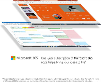 HP Stream 14" Celeron Laptop with 1 Year Office 365