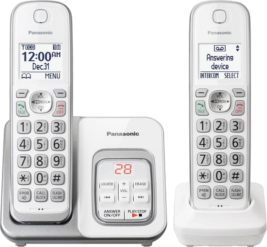 Panasonic KX-TGD532W DECT 6.0 Cordless Phone System