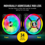 Corsair CO-9050098-WW QL120 RGB 120mm Fan 3-Pack