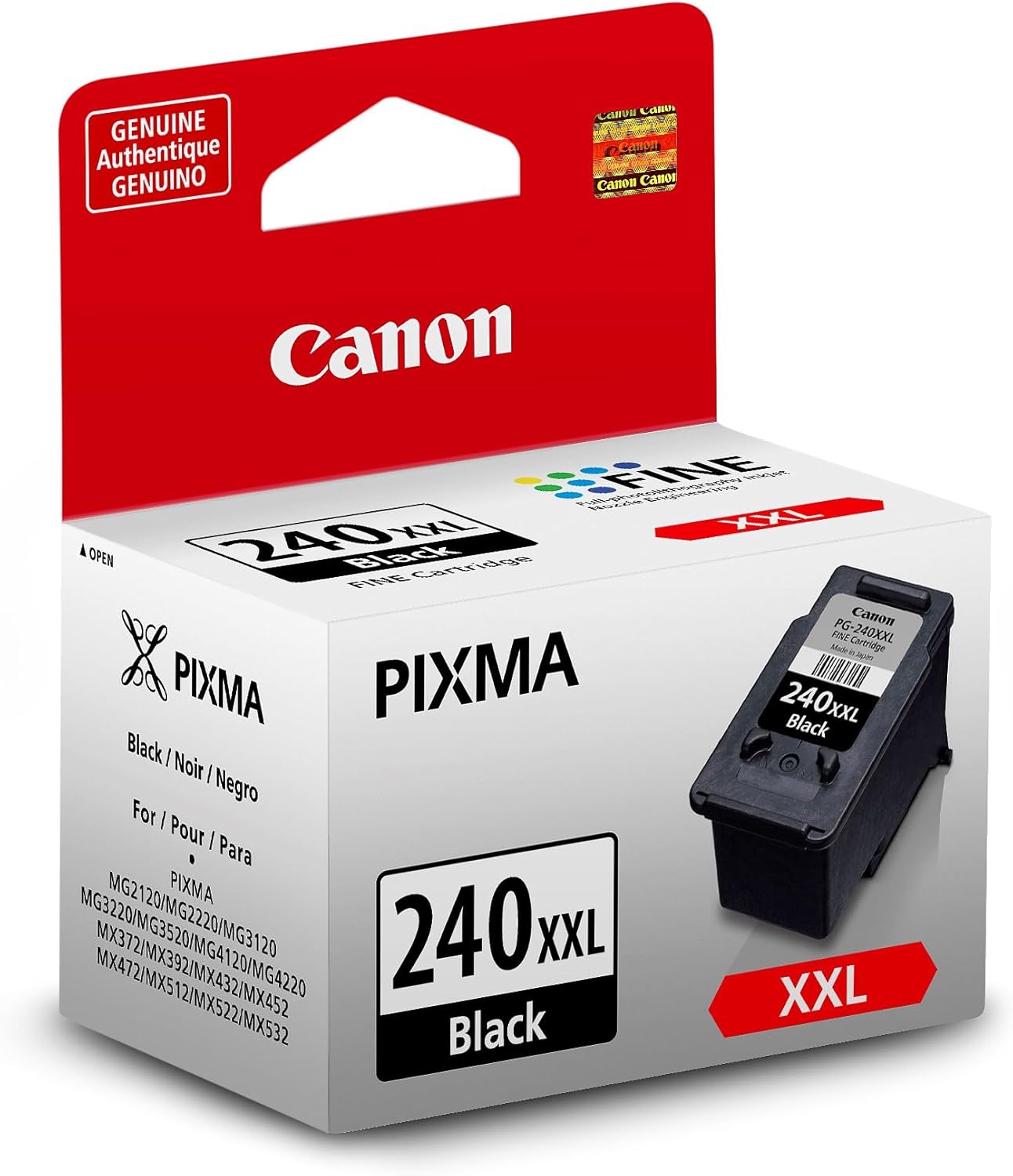 Canon CNMPG240XXL PG-240 XXL Black Ink Cartridge