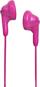 Magnavox MHP4820-PK Pink Gummy Comfort Stereo Earbuds — main product image
