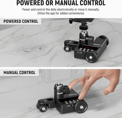 Neewer 10102371 Motorized Camera Dolly - App Controlled