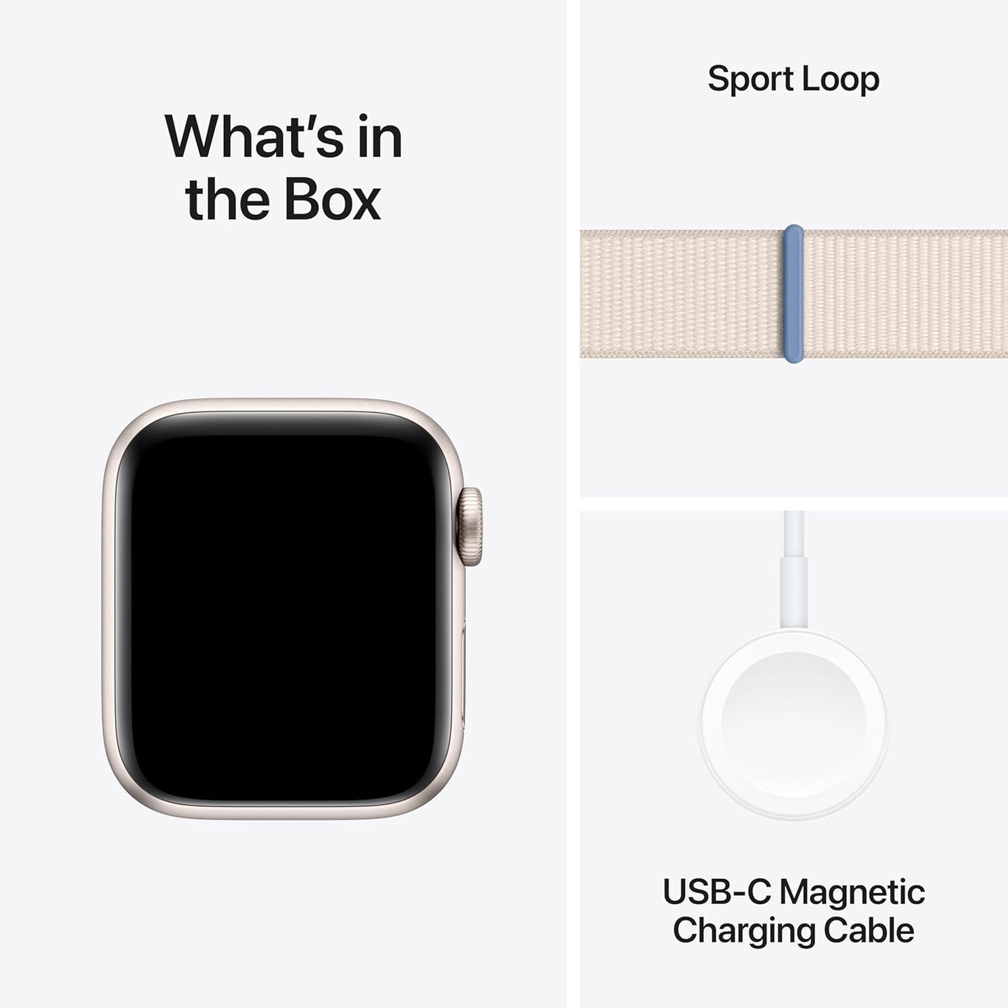 Apple Apple Watch SE 2nd Gen Starlight Renewed