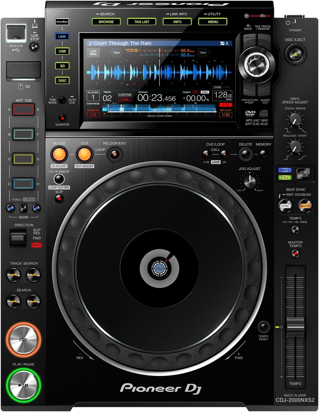 Pioneer DJ CDJ-2000NXS2 Professional Multi Player