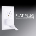 GE 54634 6-Outlet Surge Protector Power Strip 2-Pack