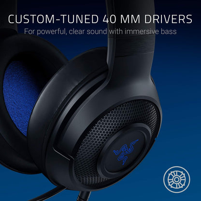 Razer RZ04-02890200-R3U1 Kraken X Ultralight Headset Renewed