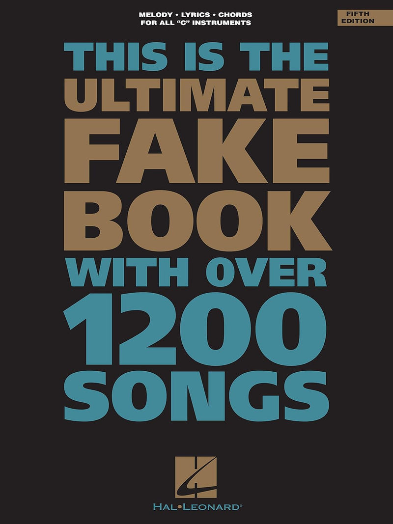Hal Leonard Corporation Ultimate Fake Book C Instruments — main product image