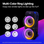 LG XL9T XBOOM Portable Tower Speaker Pixel LED