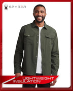 Spyder Men's Button Down Long Sleeve Tech Shirt