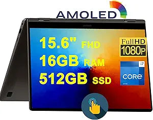 Samsung Galaxy Book3 360 15.6" i7 AMOLED Touch 2-in-1 Laptop
