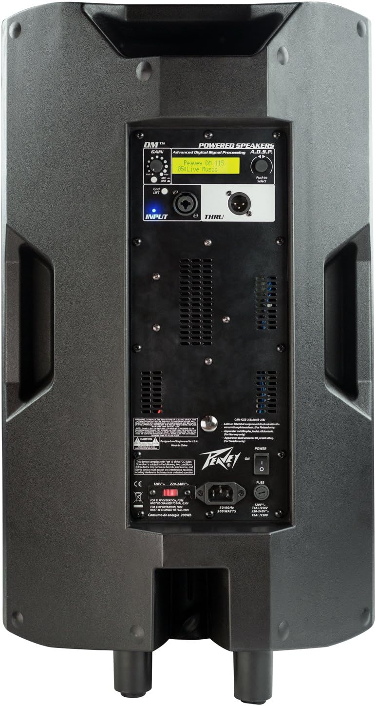Peavey DM115 Dark Matter Powered PA Speaker