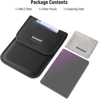 Neewer 10101502 Square ND1.2 Filter 4x5.65" Cinema