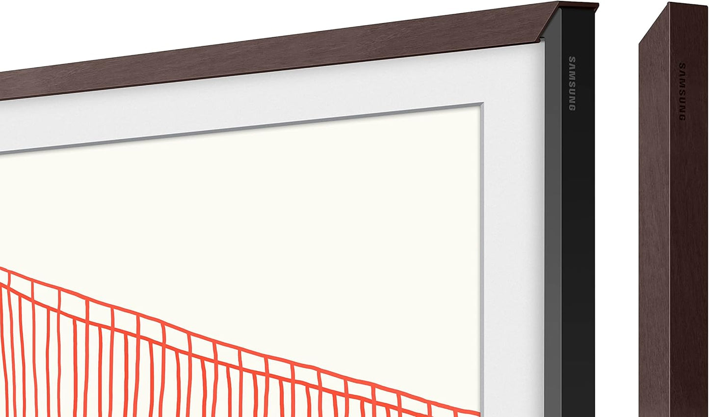 Samsung SAMSUNG (2021 50" Modern Brown Frame Bezel